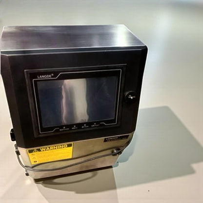 Premium Condition – LANGDE Automatic Industrial Inkjet Printer – Batch & Date Coding System – Fully Tested & Operational!  (Part 7 of 9 – Complete Sauce / Liquid Production Line Available)