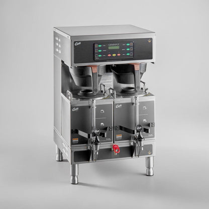 Exceptional Condition – Curtis GEMTS10A1000 G3 Gemini Twin Satellite Coffee Brewer – 1.5 Gallon – 220V – Fully Tested & Operational!