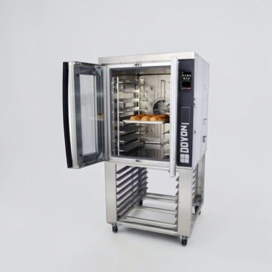 Exceptional Condition – Doyon JA8XR Jet Air – Electric Convection & Rethermalization Oven – 8 Full-Size Pan Capacity – 17 kW – Programmable Touchscreen – Fully Tested & Operational!