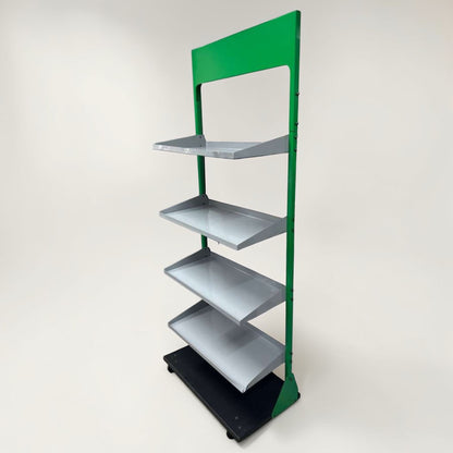Prime Condition – Commercial Retail Gondola Display Shelf – 4-Tier Merchandising Unit – Heavy-Duty Construction – Fully Inspected & Ready for Use!