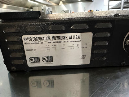 Immaculate Condition – Hatco GR3SDH-27 Glo-Ray® – 27" Self-Service Countertop Heated Glass Display Warmer – 2 Display Levels – 120V – 997W – Fully Tested & Operational!