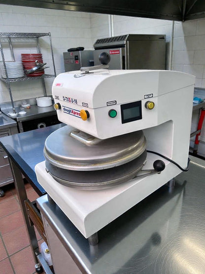 Premium Condition – DoughXpress D-TXE-2-18W LV – Commercial Electric Dough Press – 18" – Made in USA – Fully Tested & Working!