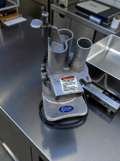 Excellent Condition – Globe GFP-500 – Commercial Food Preparing Machine – 115 V – NSF & UL – Fully Tested & Working!