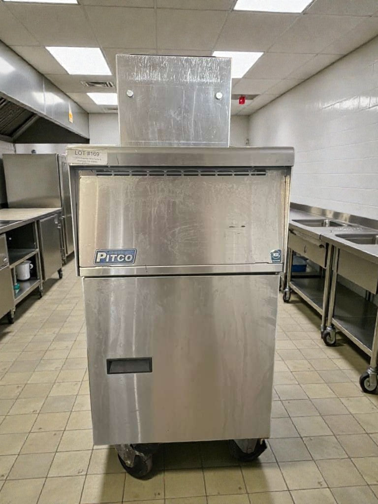 Like-New Condition – Pitco SG14T Commercial Gas Fryer – Natural Gas – Fully Tested & Working!