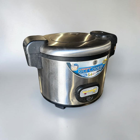 Well-Maintained Condition – Livart L-350 – Commercial 30-Cup Rice Cooker & Warmer – 5.4-Liter Capacity – 1,550W – 120V – Stainless Steel – Fully Tested & Operational!