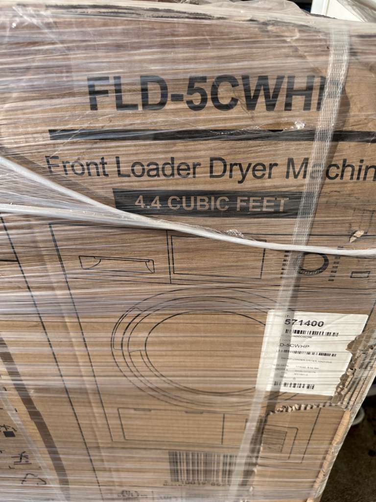 Brand New – Scratch & Dent - Koolmore 24" Electric Ventless Front Load Dryer – 4.4 Cu. Ft.