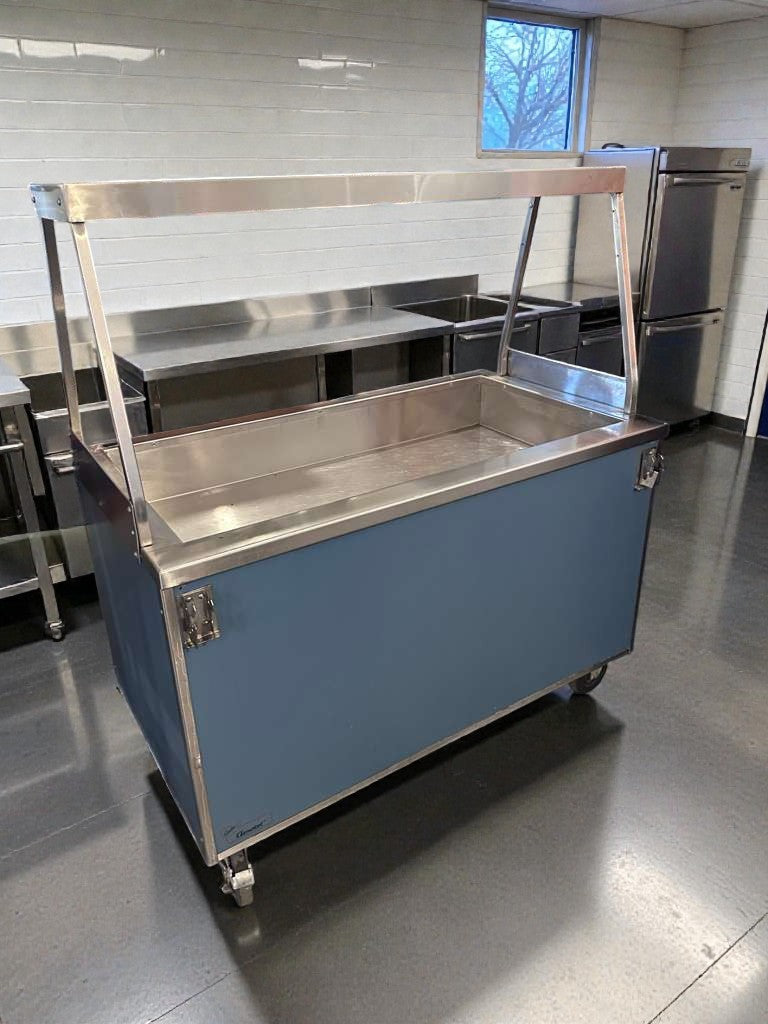 High-Grade Condition – Duke Aerotot Mobile Cold Food Serving Station – Stainless Steel – Fully Tested & Operational!