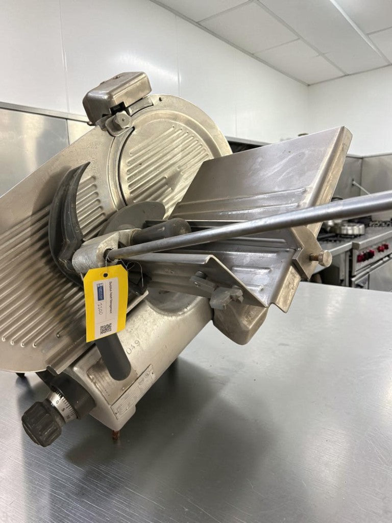 Well-Maintained Condition – Hobart 2812 – 12" Heavy-Duty Manual Meat & Cheese Slicer – 1/2 HP – Built-In Sharpener – 120V – NSF & UL Listed – Fully Tested & Operational!
