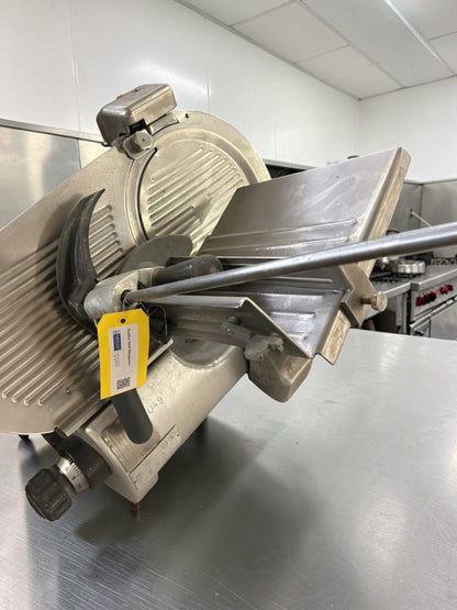 Well-Maintained Condition – Hobart 2812 – 12" Heavy-Duty Manual Meat & Cheese Slicer – 1/2 HP – Built-In Sharpener – 120V – NSF & UL Listed – Fully Tested & Operational!