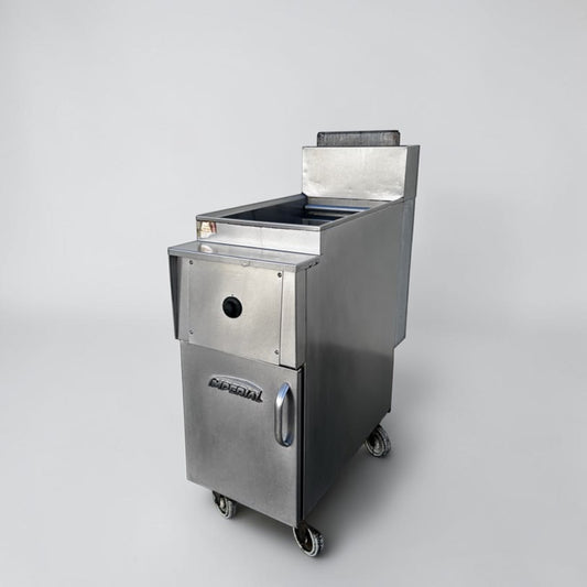 Dependable Condition – Imperial IPC-14 – Commercial 12-Gallon Gas Pasta Cooker – 105,000 BTU – Stainless Steel – Floor Model – Fully Tested & Operational!