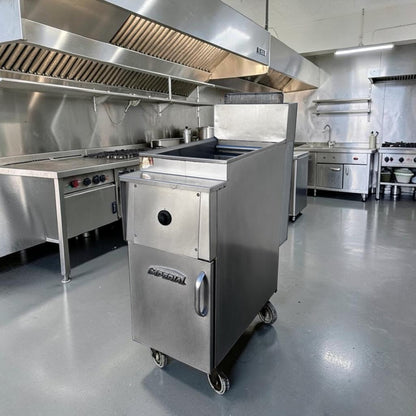Dependable Condition – Imperial IPC-14 – Commercial 12-Gallon Gas Pasta Cooker – 105,000 BTU – Stainless Steel – Floor Model – Fully Tested & Operational!