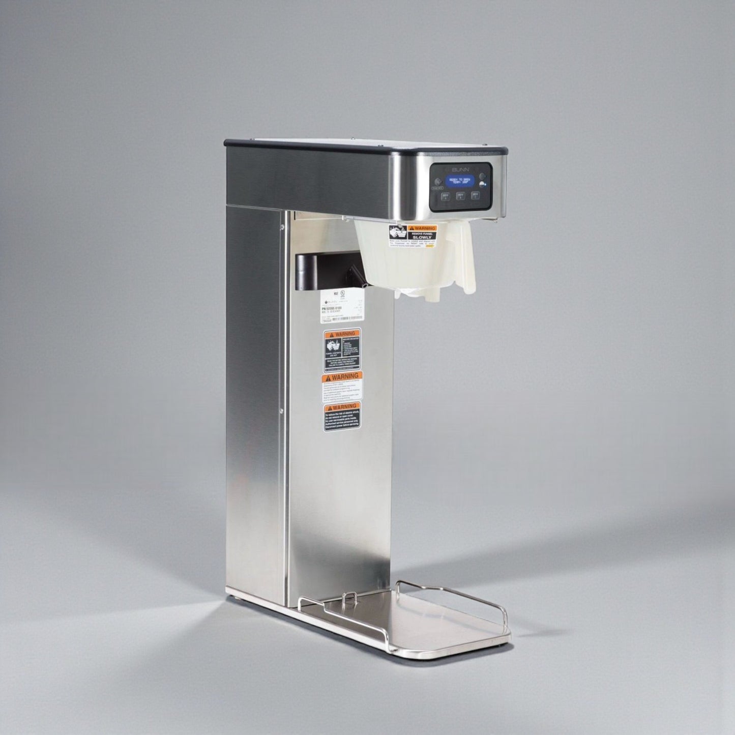 Like-New Condition – Bunn 52000.0301 ITB Infusion Dual Dilution Single Tea Brewer – Stainless Steel – 120V – NSF / UL Listed – Fully Tested & Operational!