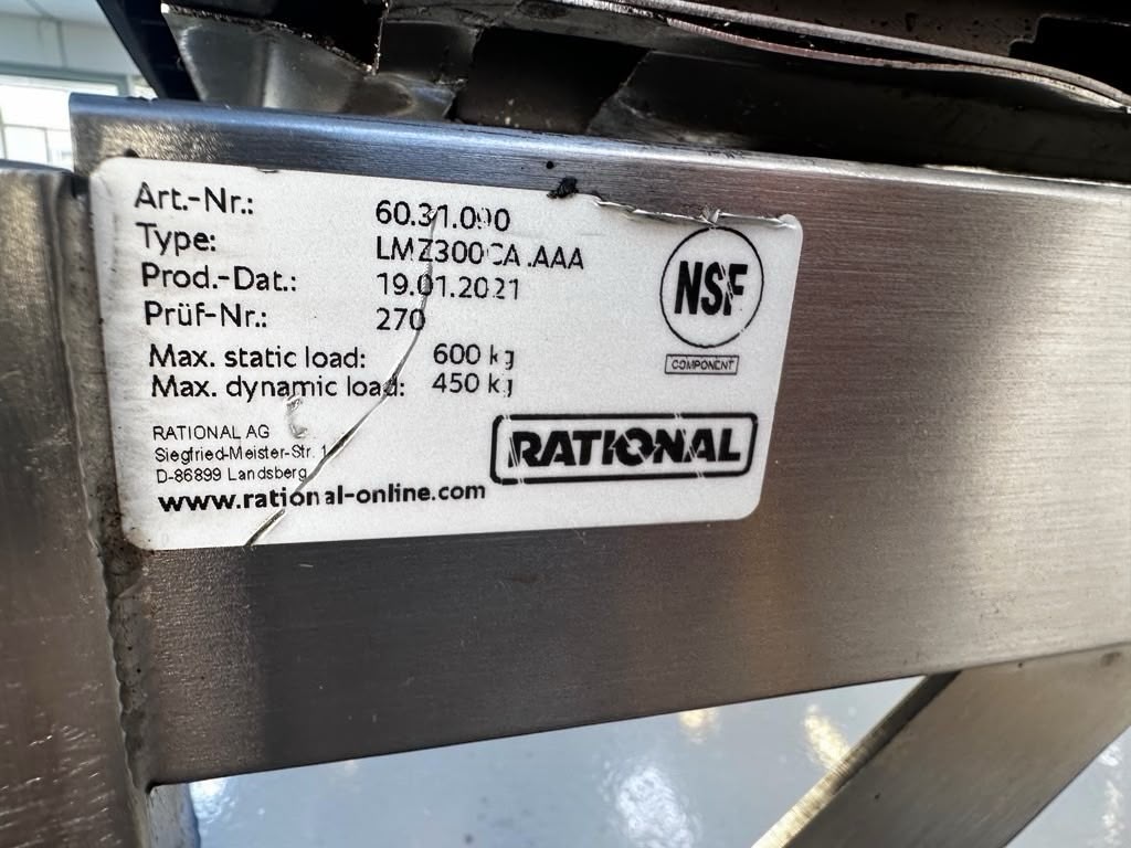 Immaculate Condition – Rational iCombi Pro 10-Full Size Electric – Commercial Intelligent Combi Oven – 10 Full-Size Sheet Pan Capacity – Mobile Oven Rack & Stainless Steel Stand – 208/240V – Fully Tested & Operational!