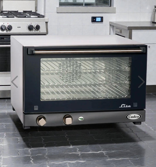 Top-Tier Condition – Cadco Lisa OV-013 Commercial Countertop Convection Oven – 208–240V / Single Phase – Fully Tested & Working!