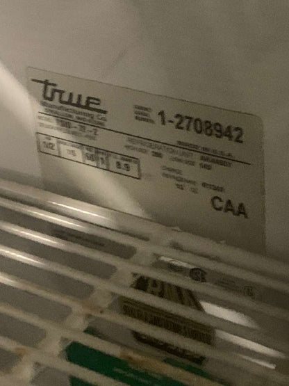 Exceptional Condition – True Glass Door Refrigerated Display Merchandiser – 115V / Single Phase – Fully Tested & Working!