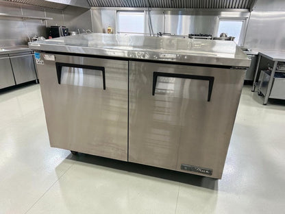 Superior Condition – True TUC-48F-LP-HC – 48 3/8" Low Profile Commercial Undercounter Freezer – Two Solid Doors – R290 – 115V – Fully Tested & Operational!