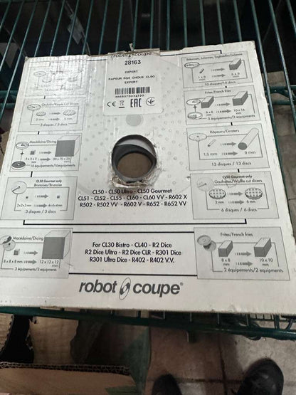 Brand New Condition – Robot Coupe 28163 – RG5 Grating Disc – Commercial Food Processor Attachment!