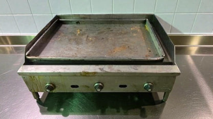 Premium Condition – 36 in Commercial Gas Countertop Griddle – 3 Burner – Heavy-Duty – Fully Tested & Operational!