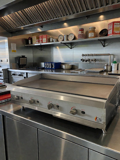 Pristine Condition – CPG 48" Commercial Gas Countertop Griddle – Natural Gas – Fully Tested & Working!