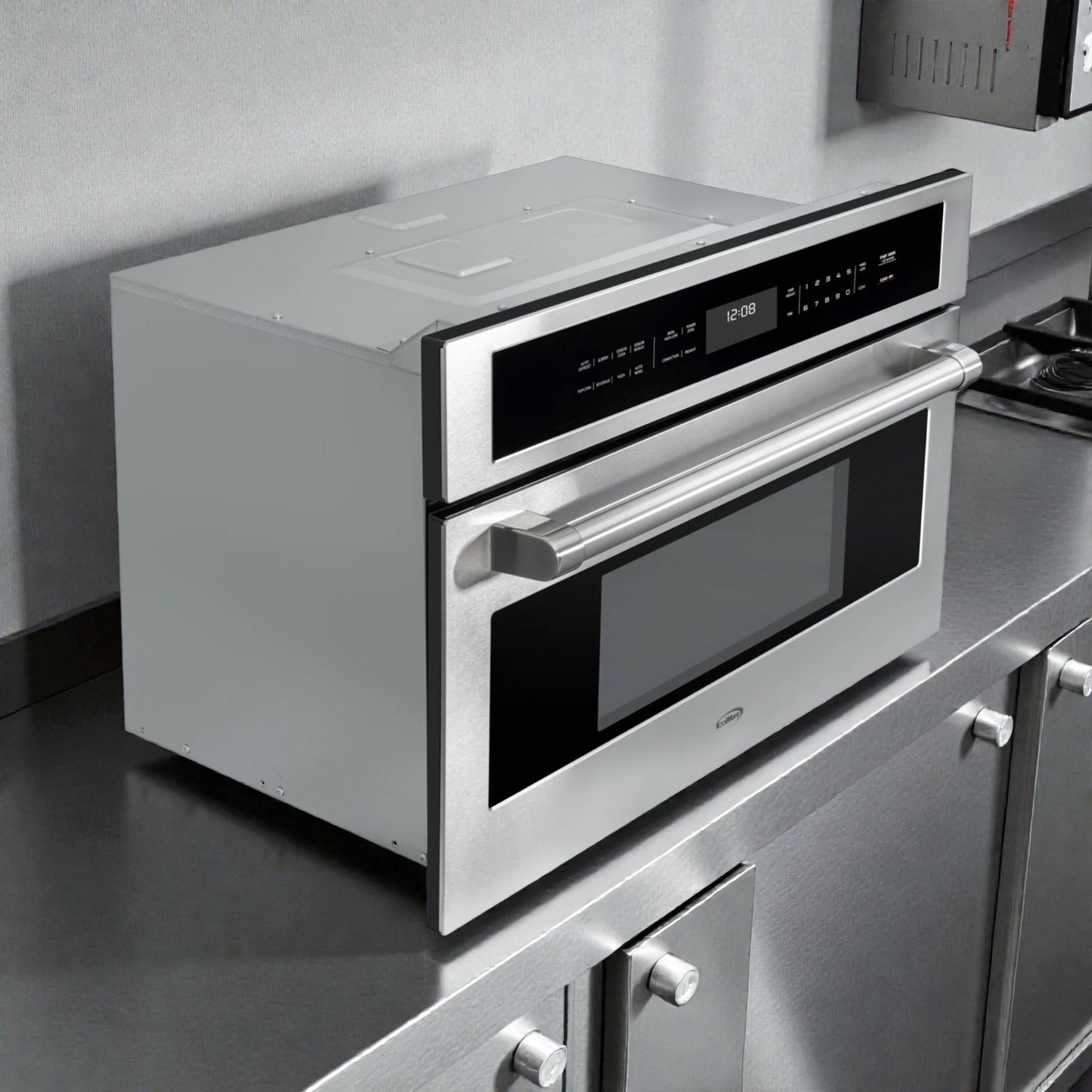 Brand New Premium Condition – KoolMore KM-CWO30-SS – 30 in. Built-In Microwave with Convection Oven & Air Fryer – 1.6 Cu. Ft. – UL Certified – Never Used in Original Box!