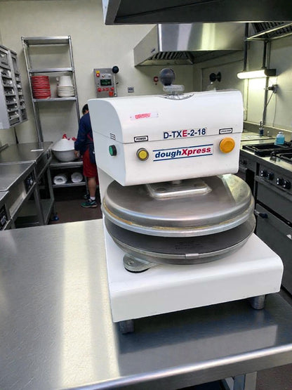 Premium Condition – DoughXpress D-TXE-2-18W LV – Commercial Electric Dough Press – 18" – Made in USA – Fully Tested & Working!