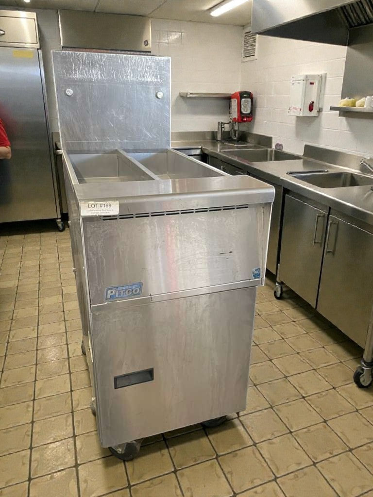 Like-New Condition – Pitco SG14T Commercial Gas Fryer – Natural Gas – Fully Tested & Working!
