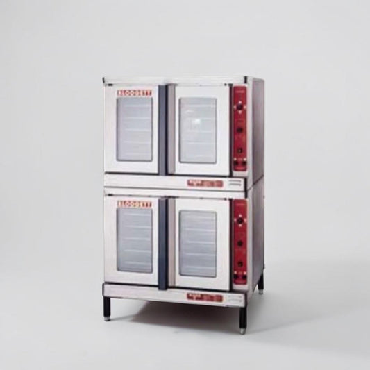 Exceptional Condition – Blodgett MARK V-100 DBL – 38" Double-Deck Electric Convection Oven – 220/240V, Single Phase – ENERGY STAR® – Fully Tested & Operational!