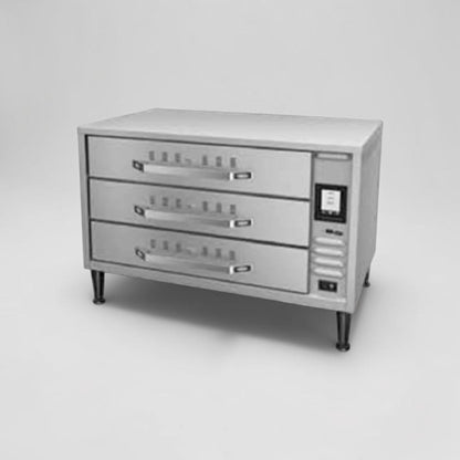 Outstanding Condition – Hatco HDW-1.5R2 – 28" Freestanding Three Split Drawer Warming Cabinet – Stainless Steel – 120V – NSF & UL Listed – Fully Tested & Operational!