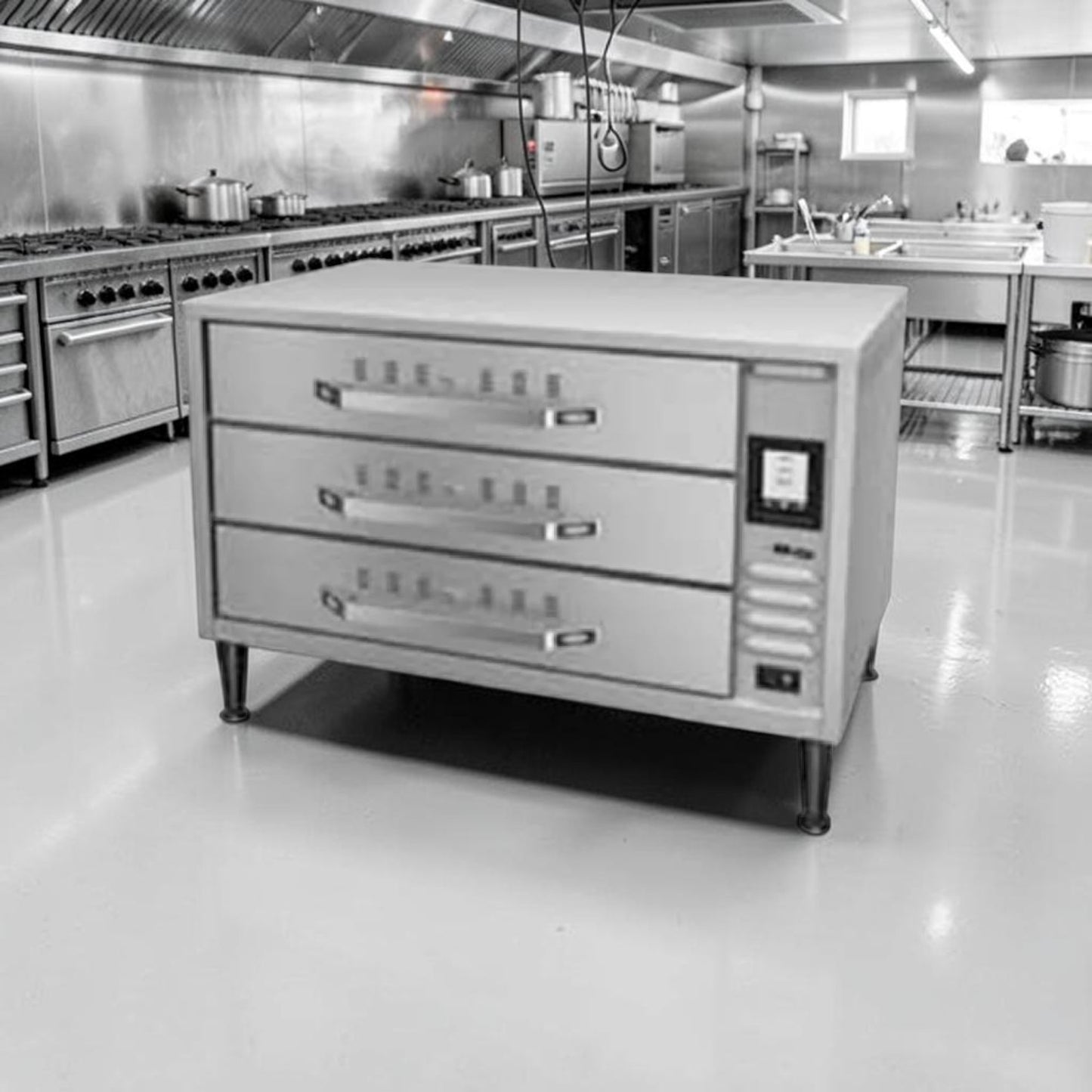 Outstanding Condition – Hatco HDW-1.5R2 – 28" Freestanding Three Split Drawer Warming Cabinet – Stainless Steel – 120V – NSF & UL Listed – Fully Tested & Operational!