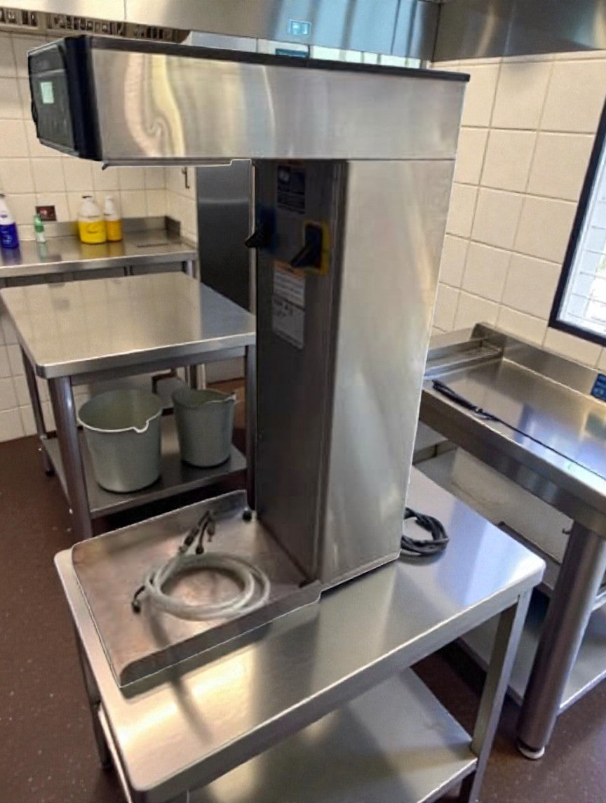 Like-New Condition – Bunn 52000.0301 ITB Infusion Dual Dilution Single Tea Brewer – Stainless Steel – 120V – NSF / UL Listed – Fully Tested & Operational!