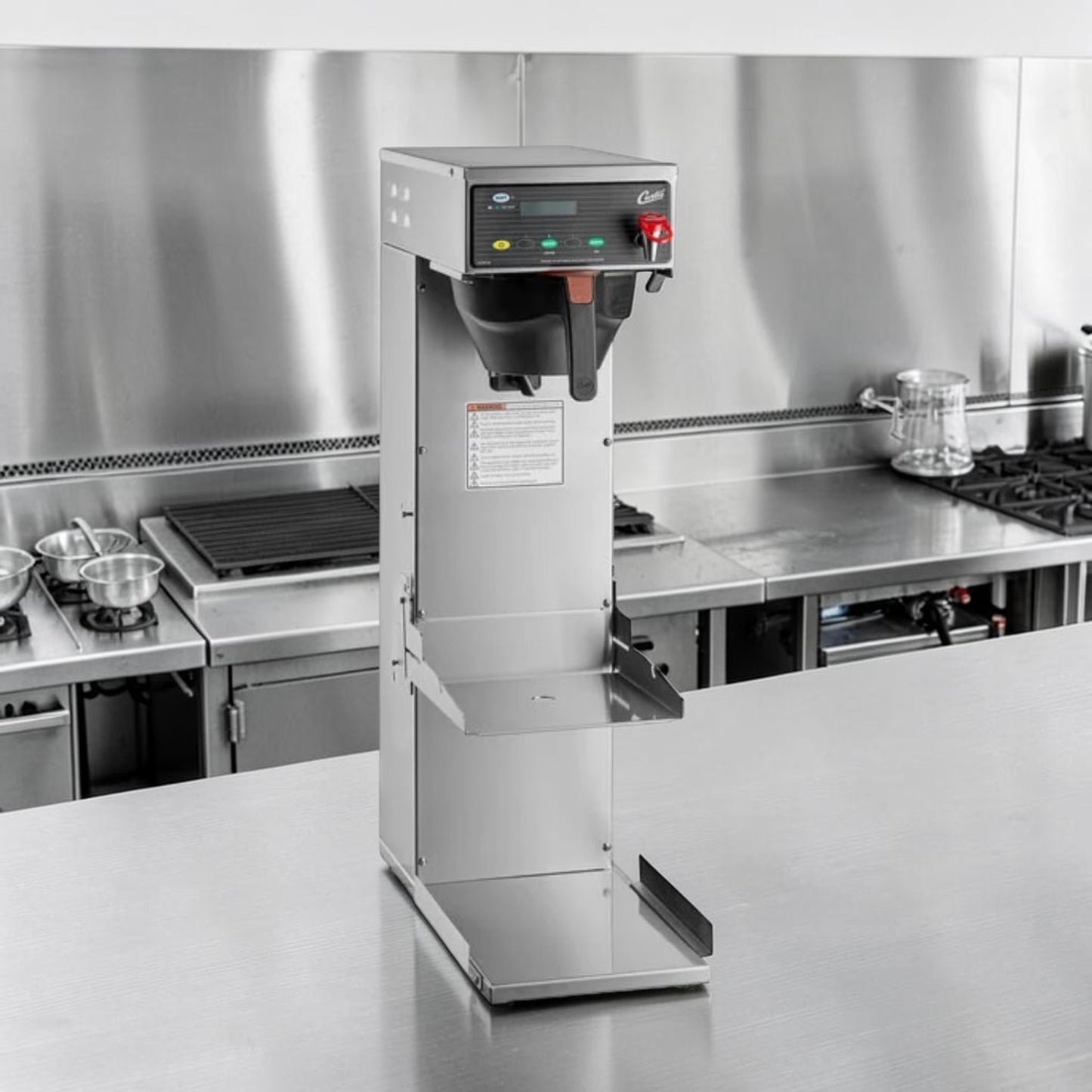 Exceptional Condition – Curtis CBS10000 / CB – Commercial G3 Coffee, Iced Coffee & Iced Tea Combo Brewer – Adjustable Shelf – 120V – Fully Tested & Operational!