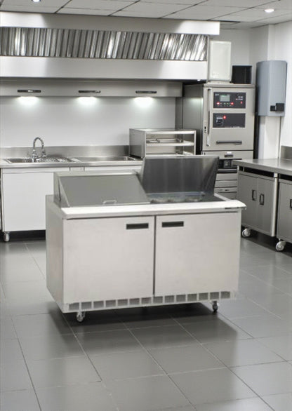 Flawless Condition – Delfield 4460NP-24M – 60" Mega Top Refrigerated Sandwich / Salad Prep Table – 24 Pan Capacity – 20.2 Cu. Ft. – 115V – NSF / UL Listed – Fully Tested & Operational!