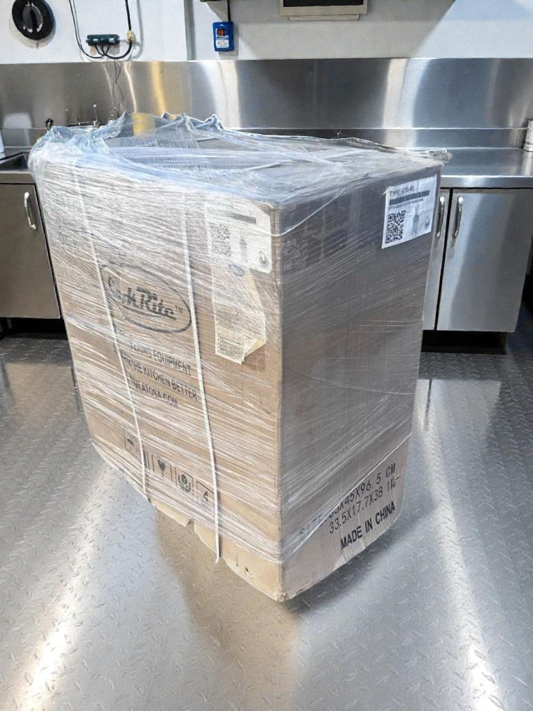 Brand New Condition – Atosa ATFS-40-NG – 15" Natural Gas Commercial Deep Fryer – 40 lb Capacity – 3 Burners – 102,000 BTU – cETLus / ETL-Sanitation Listed – Fully Tested & Operational!