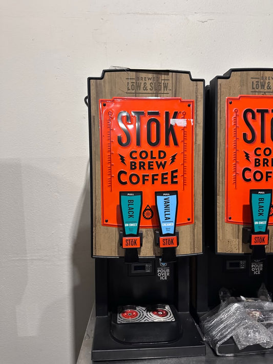 Top-Tier Condition – CreaMiser Model 230 – STŌK Commercial Refrigerated Cold Brew Coffee Dispenser – 2 Flavor Taps – Digital Temperature Control – 110V – NSF & cULus Listed – Fully Tested & Operational!