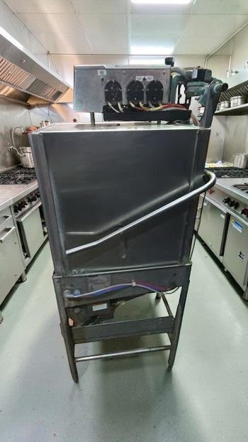 Superior Condition – Ecolab ES-2000 – Commercial Single-Rack Low-Temperature Dishmachine – 40 Racks/Hour – 120V – Stainless Steel – Fully Tested & Operational!