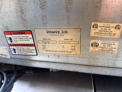 Superior Condition – Equipex PZ-4302D Sodir – Countertop Pizza Deck Oven – Commercial Electric Oven – 208–240V – Fully Tested & Operational!