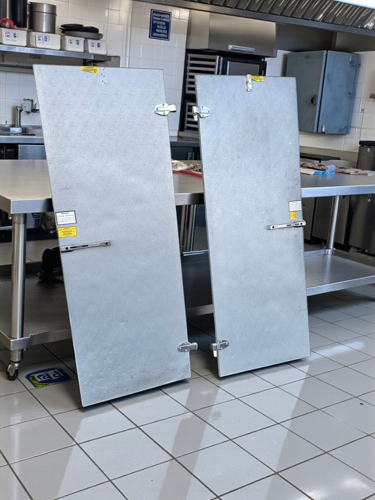 Immaculate Condition – Nor-Lake Commercial Walk-In Cooler / Freezer Doors –  Fully Inspected & Ready for Installation!