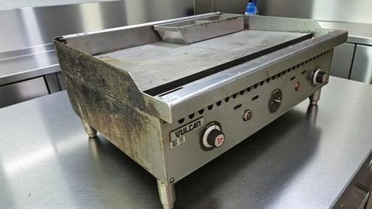 Superior Performance – Vulcan Commercial Gas Countertop Griddle – Heavy-Duty Flat Top – Fully Tested & Operational!