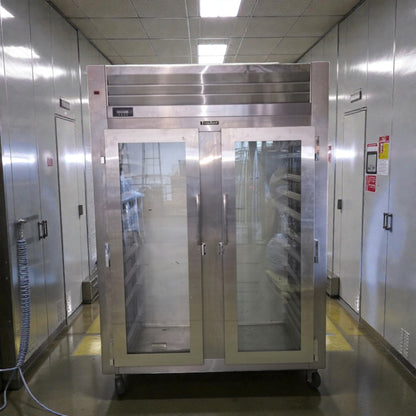 Outstanding Condition – Traulsen RHT232WUT-FHG – Spec-Line Two Section Glass Door Reach-In Refrigerator – Stainless Steel – 51.6 Cu. Ft. – 113V / Single Phase – ETL / NSF Listed – Fully Tested & Operational!