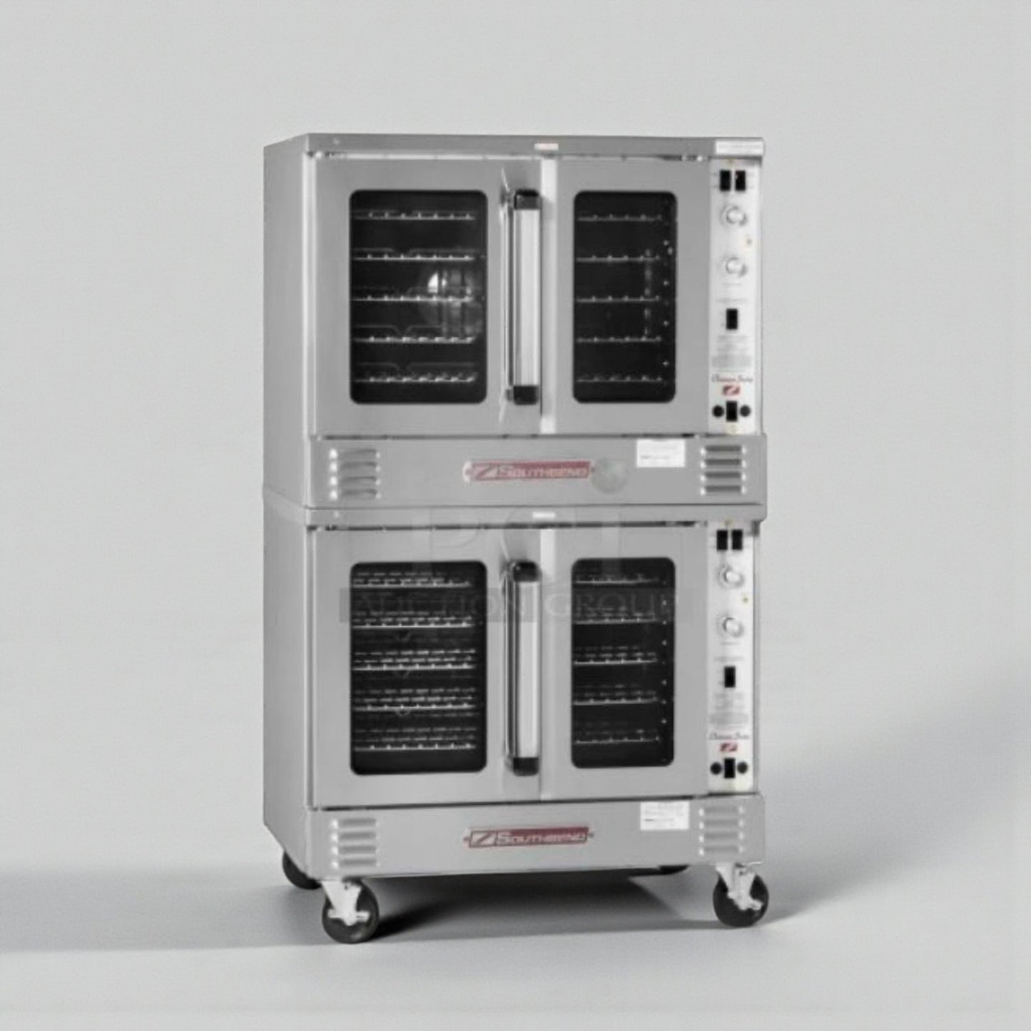 Exceptional Condition – Blodgett Double-Stack Commercial Convection Oven – Stainless Steel – Fully Tested & Operational!