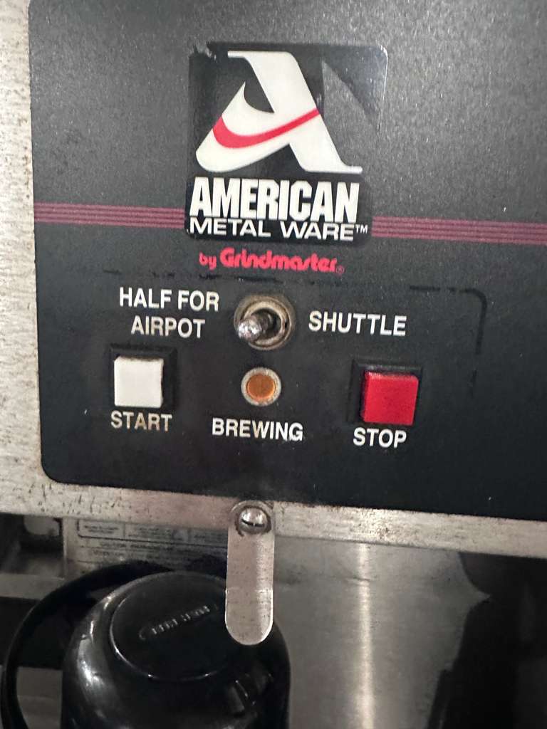 Premium Condition – American Metal Ware Columbia Series – Commercial Coffee Brewer – Dual Shuttle & Airpot – UL & NSF Listed – Fully Tested & Operational!