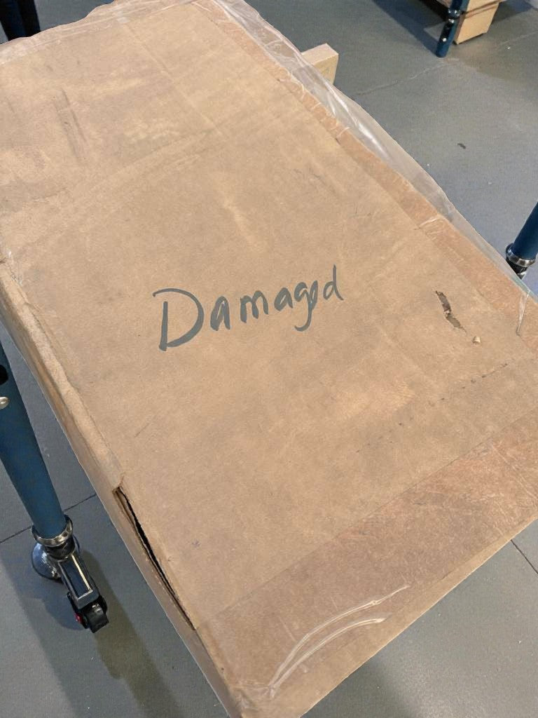 Damaged – Koolmore 60" Glass Sushi Countertop Display Refrigerator