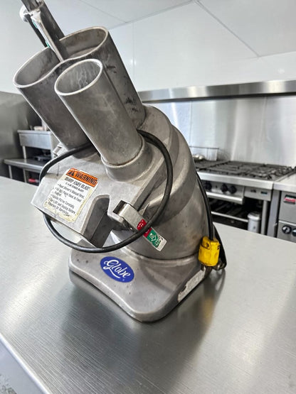Superior Condition – Globe GFP500 – Commercial Continuous-Feed Food Processor & Vegetable Cutter – 600 lb/hr Capacity – 1/2 HP – 115V – Fully Tested & Operational!