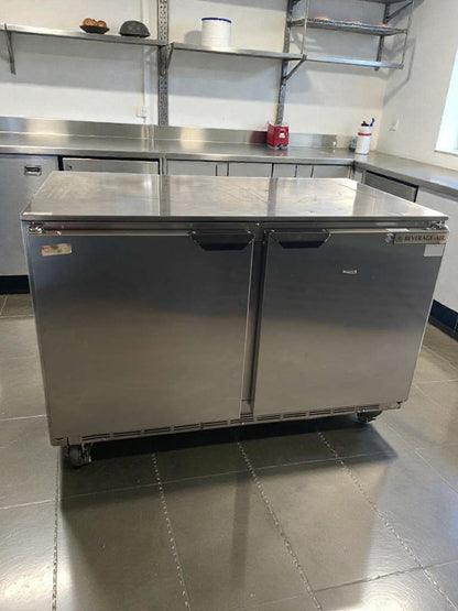 Immaculate Condition – Beverage-Air UCR48A-23 Commercial Undercounter Refrigerator – 115V / Single Phase – Fully Tested & Working!