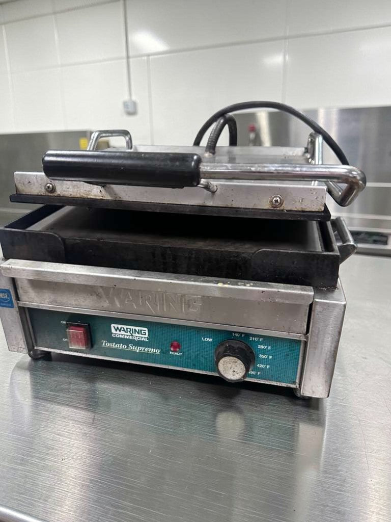 Premium Condition – Waring Commercial WFG275 – Tostato Supremo Panini Grill – 120V – UL Listed – Fully Tested & Operational!