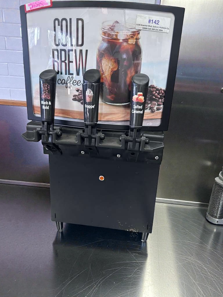 Excellent Condition – GoodWest GW2 / GW3 – Commercial Cold Brew Coffee Dispenser – 115V – Fully Tested & Operational!