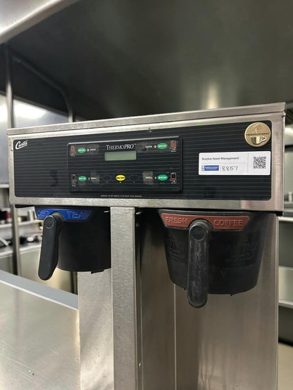 High-Quality Condition – Curtis TP2T10A3159 ThermoPro Twin – Dual 1.5-Gallon Commercial Coffee Brewer – Digital Controls – 220V – NSF & UL Listed – Fully Tested & Operational!