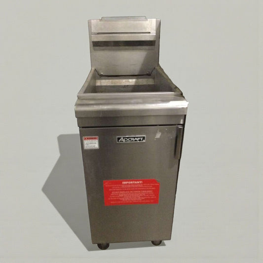 Exceptional Condition – Adcraft Commercial Gas Fryer – Natural Gas – Fully Tested & Working!