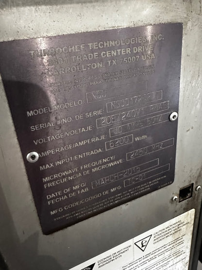 Dependable Condition – TurboChef Sota i1 (NGO) – Ventless Rapid Cook Convection/Microwave Oven – 208/240V – Fully Tested & Operational!