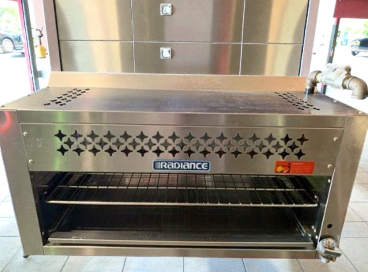 Outstanding Condition – Radiance 24” Gas Cheesemelter – Infrared Burner – 20,000 BTU – Stainless Steel – Fully Tested & Operational!
